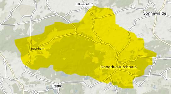 Immobilienpreisekarte Doberlug Kirchhain